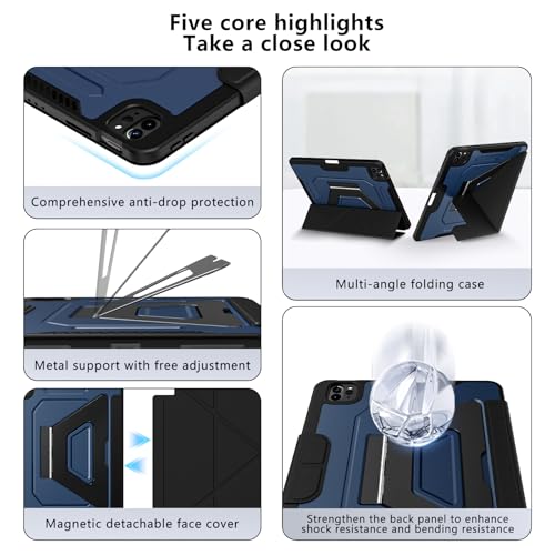 Évitez les chutes de votre iPad Air 11 M4 coque rigide à support - 2