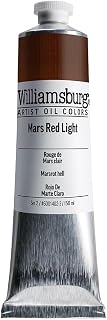 Artist Oil Colors by GOLDEN, Mars Red Light, 150 ml tube, Professional Oil Paint, Opaque