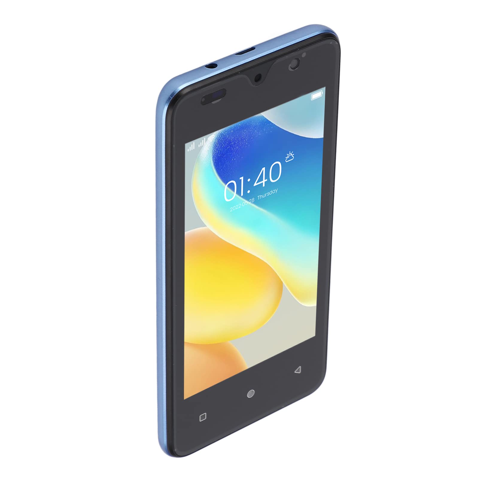 Odblokowany Smartfon Y53S dla Androida, Odblokowany Telefon Komórkowy z Dwoma Kartami SIM, Pamięć RAM 2 GB ROM 32 GB, Rozpoznawanie Twarzy, Smartfon 3G dla Seniorów i Dzieci,