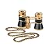 Produktbild Eschenbach Optik Fernglas Glamour 3x25 Opernglas mit Kette in schwarz-Gold, geeignet für Oper, Theater, Konzerte