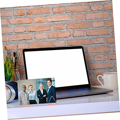 TOGEVAL 25 Pçs Suporte De Memorando Triangular Suporte De Receita Suporte De Clipe De Memorando Supo