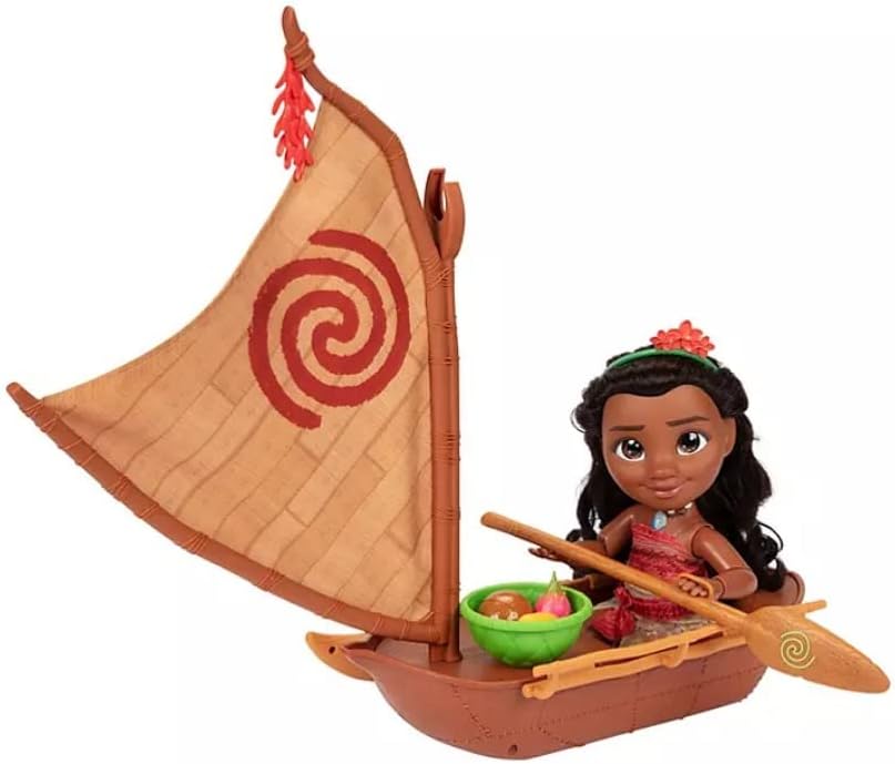 Miniatura 3 de Disney Princess Moana - Muñeca articulada con canoa Voyager