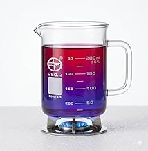 ISKO® | Borosilicate Glass | Measuring Cup with Handle | Measuring Beaker | with Handle | with Beak | 250 ml | 1 Pc