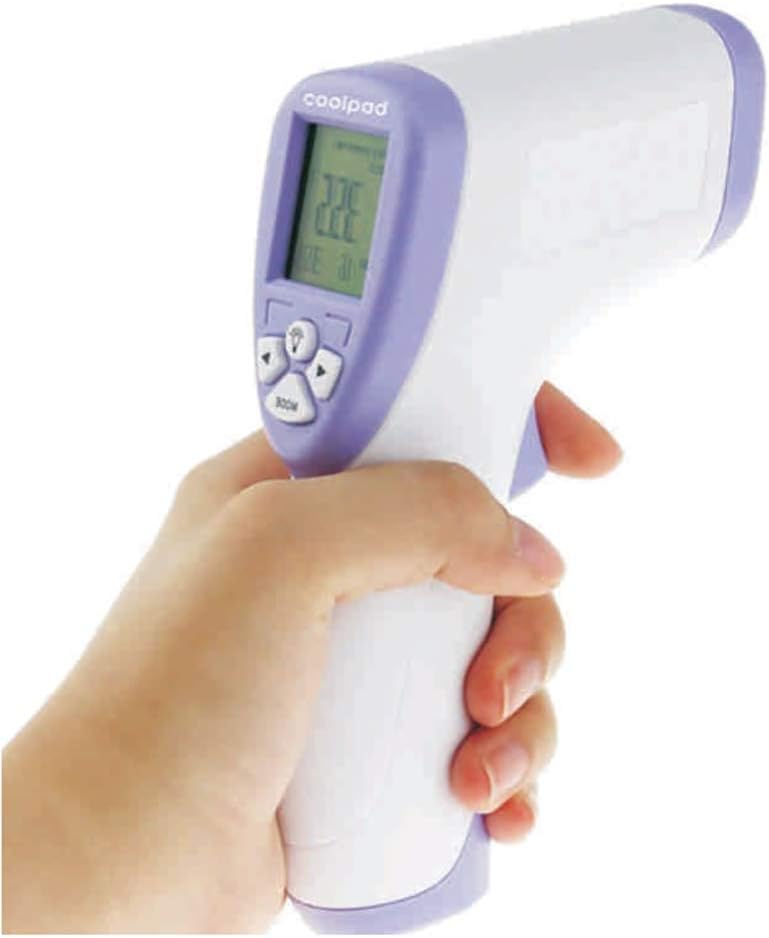 Infrared electronic thermometer Accurate Temperature gun, non-contact Digital Laser forehead thermometer gun for child infant adult, can be used for Body / food / indoor Instant-Read Thermometers