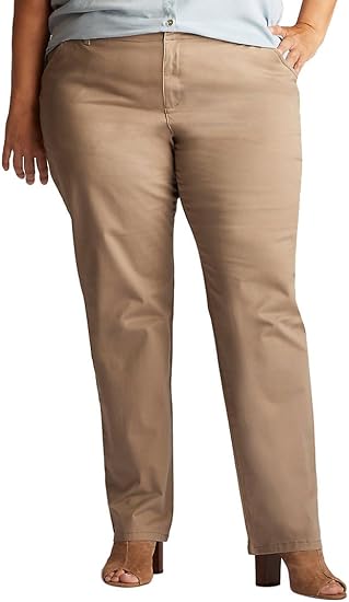 Lee Pantalón Chino Esencial para Mujer de Talla Grande : Amazon.com.mx:  Ropa, Zapatos y Accesorios