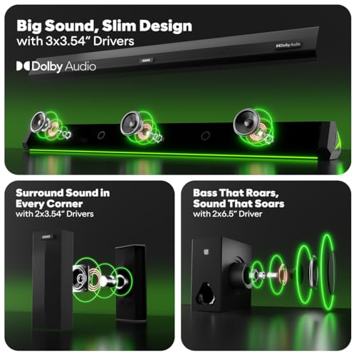 GOVO GOSURROUND 999 5.2 Channel Soundbar with Subwoofer - Image 6