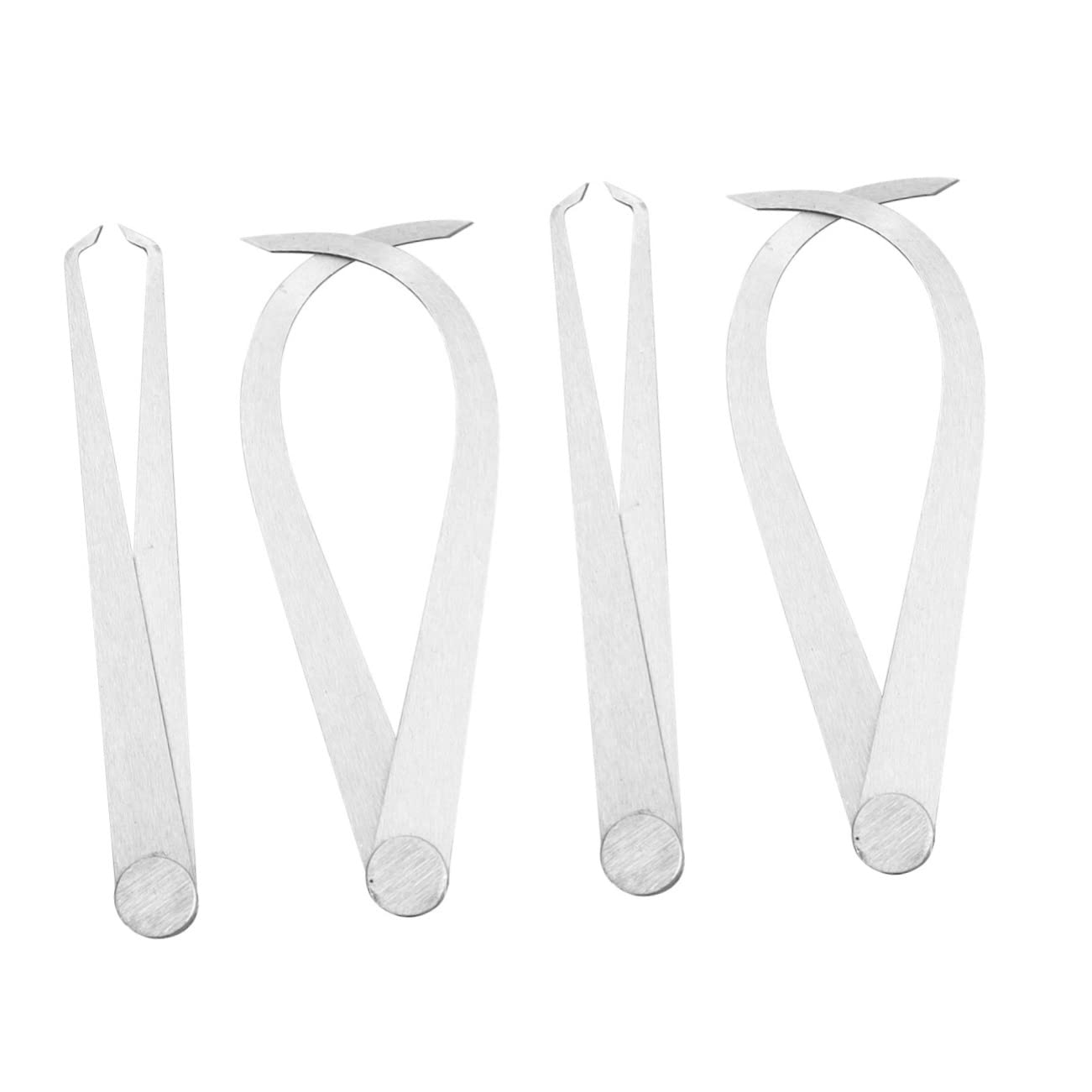 HOMOCONO Distance Measuring Caliper Set 2pcs 200mm High Hardness Steel for Precision