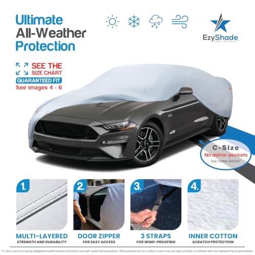 EzyShade Sports Car Cover Size C3