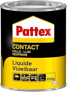 Pattex Colle contact liquide type néoprène - idéal pour l