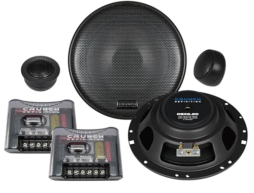 Crunch DSX6.2C 2-Wege Einbau-Lautsprecher 200 W Inhalt: 1 St.