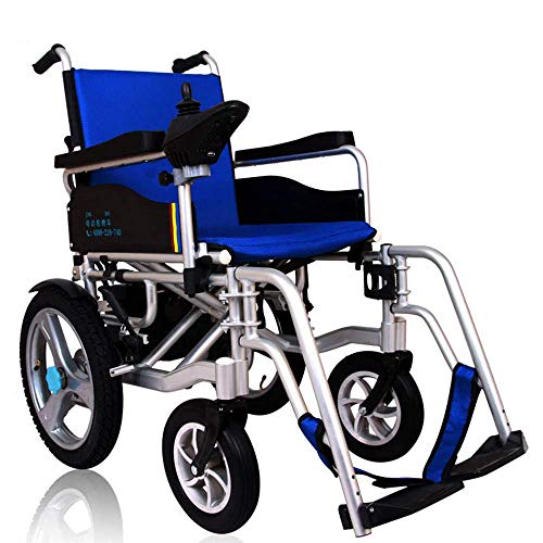 Tragbarer Elektrorollstuhl, mit Li-Ionen-Akku 20Ah Faltbarer Elektrorollstuhl mit Zwei Motoren für die Mobilität von Behinderten und älteren Menschen Cover