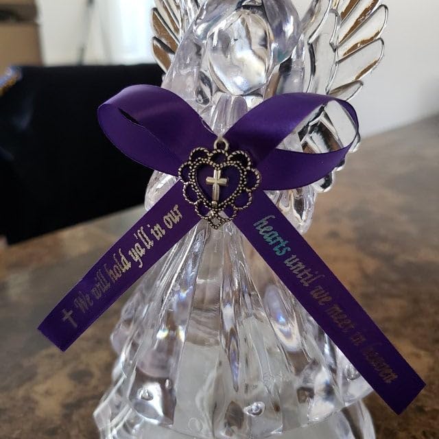 Miniatura 2 de 25 cintas personalizadas, lazos evaluados, regalos de fiesta de despedida de soltera, cintas conmemorativas, invitaciones funerarias para bebés,