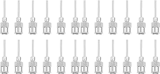 SOLUSTRE 24 Pcs Stainless Steel Needle Dispensing Needles Precision Needles Strainer Whelping Kit Glass Tips for Joints Dispenser Needle Stainless Steel Luer Slips Tip with Needle