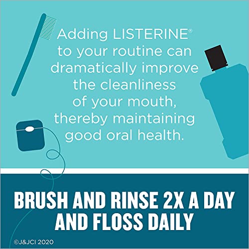 Listerine Ultraclean Waxed Mint Dental Floss Bundle | Effective Plaque Removal, Teeth & Gum Protection | Shred-Resistant For Thoroughly Clean In Tight Area, Pfas Free | 30 Yards, 6 Pack #TOP4