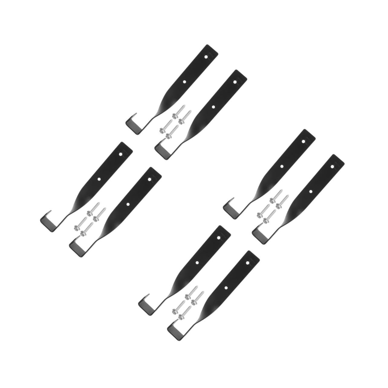 Hemobllo 4sets Supporto da Parete per Catena di Motosega Gancio da Garage Rack per Montaggio Muro Soluzione Salvaspazio per Organizzazione Utensili Elettrici