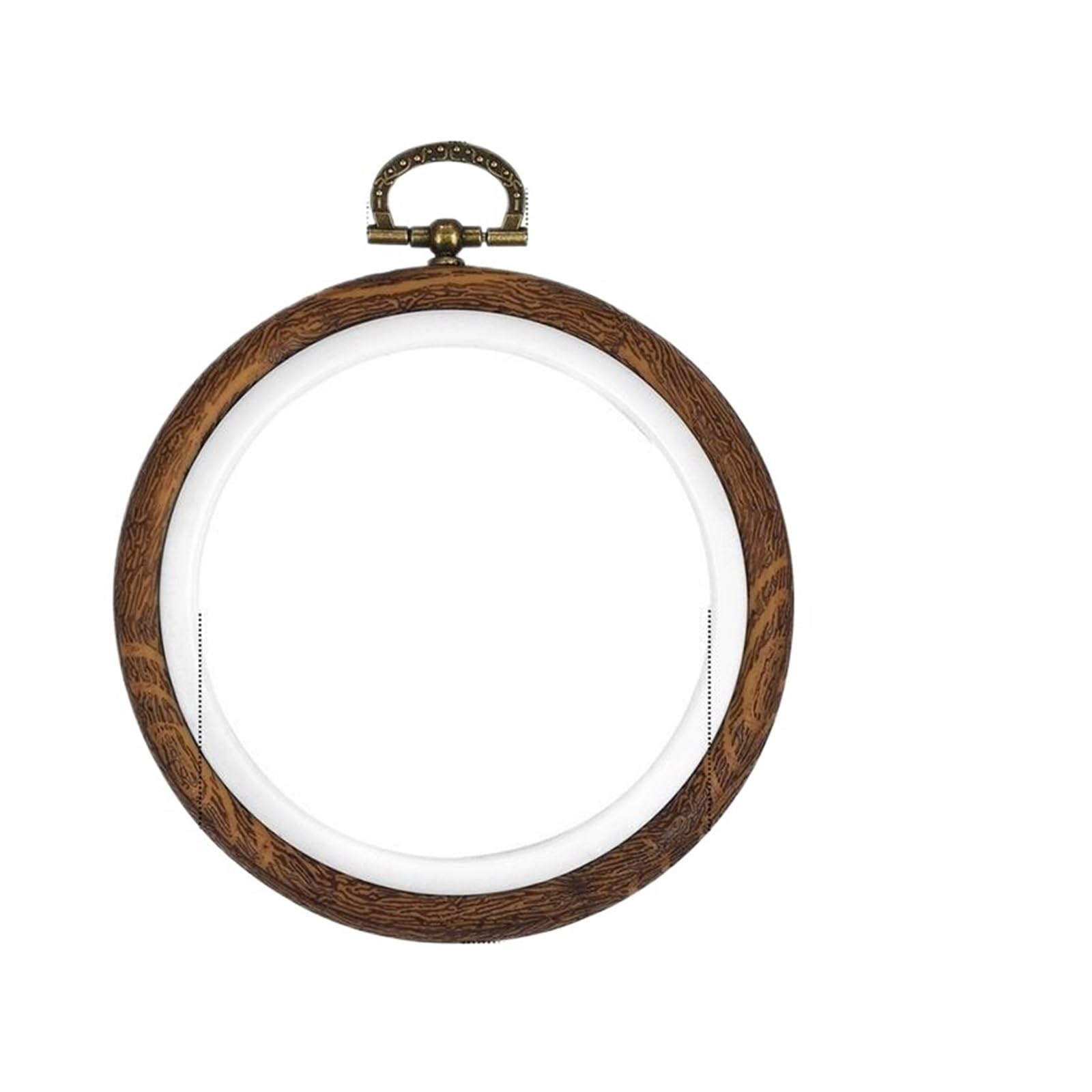 ENSDIEPLS Cross Stitch Hoop Ring, Mini Wooden Embroidery Hoops 10pcs Multiple Sizes for Cross Stitch Needle Craft(10cm-10pcs)