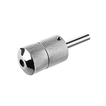 Traditional Tattoo Stainless Steel Auto Lock Tattoo Grip Heavy Quality 30mm
