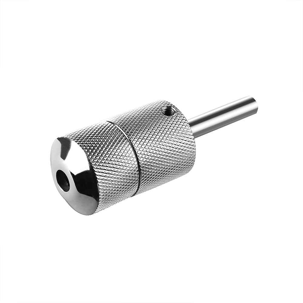 Traditional Tattoo Stainless Steel Auto Lock Tattoo Grip Heavy Quality 30mm-image-16