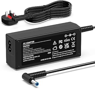 45W Laptop Charger for HP Pavilion 11 13 15, HP Elitebook Folio, HP Spectre Ultrabook, HP Stream 11 13 14, HP Chromebook 11 14, HP ProBook, 741727-001 721092-001 Ac Adapter (4.5x 3mm) Power Supply
