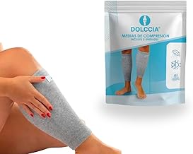 DOLCCIA 1 Pair Bamboo Compression Socks, Women's Men's Compression Sleeves for Sport, Running, Cycling, Work, Hiking, Flight