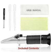 Vista 7 de 4-in-1 DEF Antifreeze Coolant Refractometer for Automobile Antifreeze System, Diesel Exhaust Fluid, Battery Acid and Windshield Washer Fluid