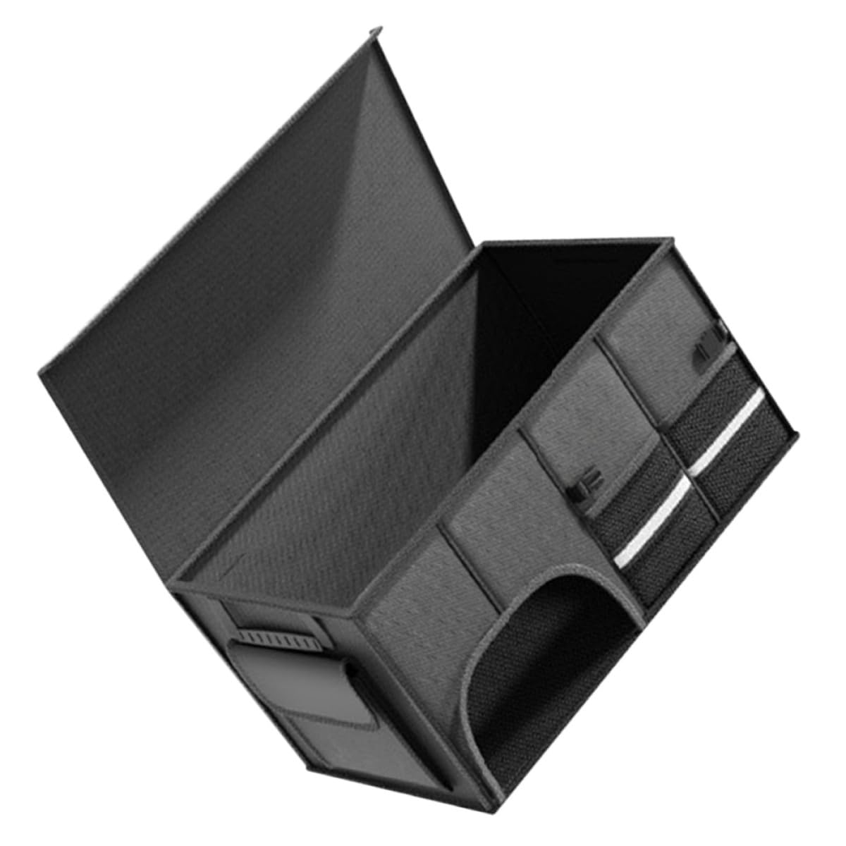HANABASS Organizador de Maletero de Coche Plegable Grande de Tela Oxford Resistente al Agua, Negro, con Capacidad para 12 Piezas, Adecuado para Suv, Camión y Furgoneta, Almacenamiento