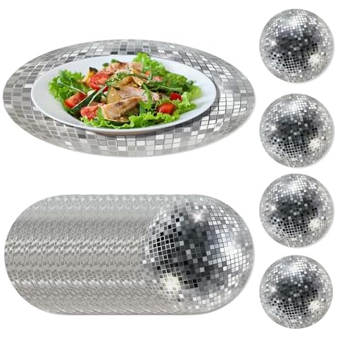 Adirasenotek Disco Ball Placemats Set Cover