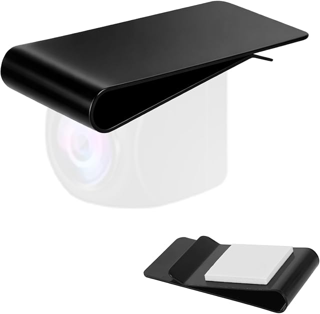 Universal Rear Window Dash Cam Mount, Slide-Down Stainless Steel Vehicle Dash Cam Mount Compatible with All Square Cameras, Easy to Install