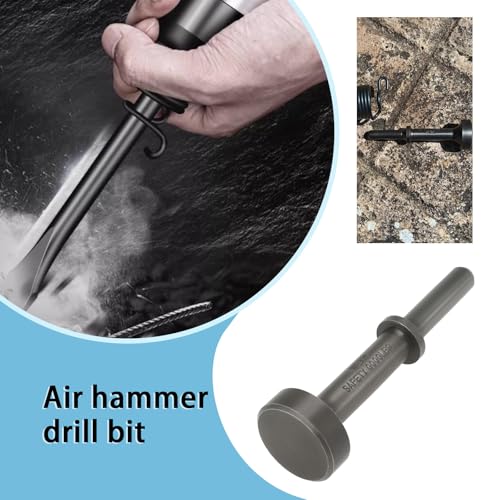 EMSea 2 STK Drucklufthammer-Bohrer Druckluftbohrer Durchmesser 30 Mm Pneumatischer Planierhammer 102,2 Mm Lang Kompatibel mit Drucklufthammer 150 190 250 Chrom-Molybdän-Stahlbohrer