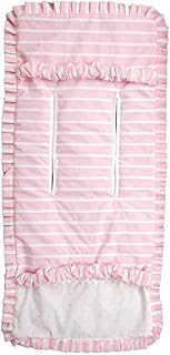 Babyline Oporto - Colchoneta ligera para silla de paseo, color rosa