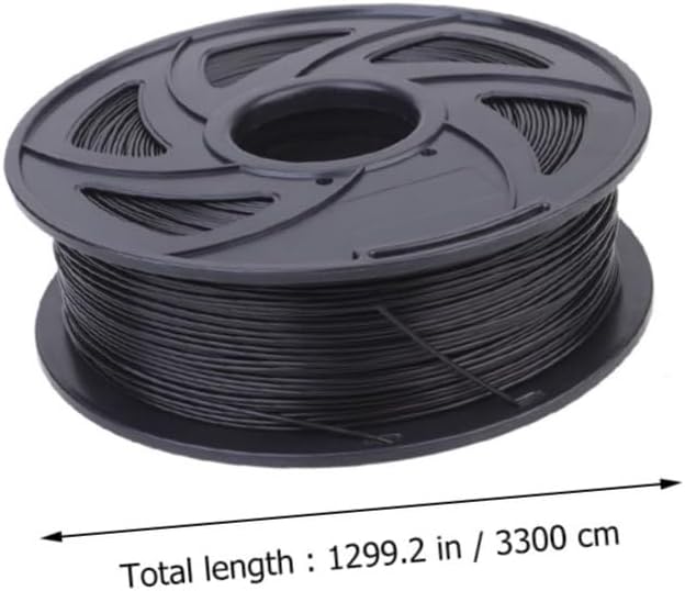 Professional Silk Pla Filament Black Odorless Easy-use Printer Material with High Accuracy Compatible with All Standard 3D Printers