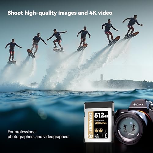 Ficha técnica CHIPFANCIER CFexpress Tarjeta de memoria 2.0 tipo B de 968 GB de hasta 1750 MB/s lectura de 1420 MB/s grabación de video sin procesar 8K compatible con Nikon D5 D6 Z7 Z9 Panasonic Canon EOS - Fernando Cortés