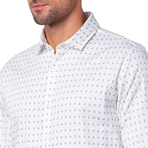 Image of Spykar Men's Regular Fit N /A Full Sleeve Printed Casual Shirts