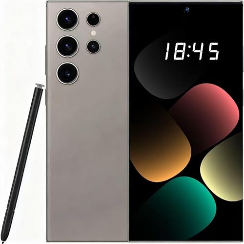 Teléfono inteligente C25 Ultra 5G desbloqueado, teléfono celular Android 15 de 8 GB+256 GB, pantalla FHD+ 120 Hz, cámara dual de 108 MP, SIM dual,