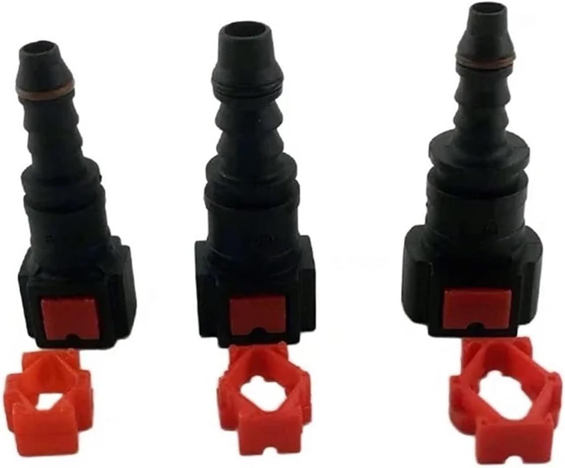 10pcs Urea Pump Tube Quick Connector 6.30 7.89 9.49 Fuel Air Pipe Joint(10pcs 6.30 Clip)