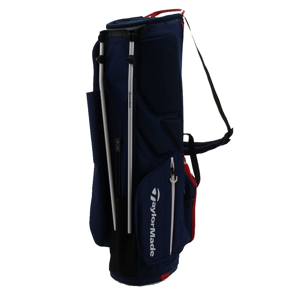 Taylor Made Men's 21SS N78280 Flex Tech Stand Bag, Navy/Red/White