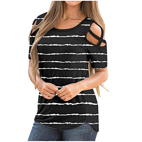 Womens Clothing Summer Tees Women s Boho Tops Short Sleeve Tunic Tops for Women Crew Neck Maternity Shirt Womens Tunic Sunshine Shirt Women Women Tops and Blouses for Work