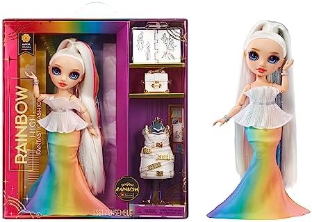 Rainbow High Fantastic Fashion Doll - Amaya Raine - Rainbow Fashion Doll and Playset with 2 Outfits & Fashion Accessories - For Collectors and Children from 4-12 Years
