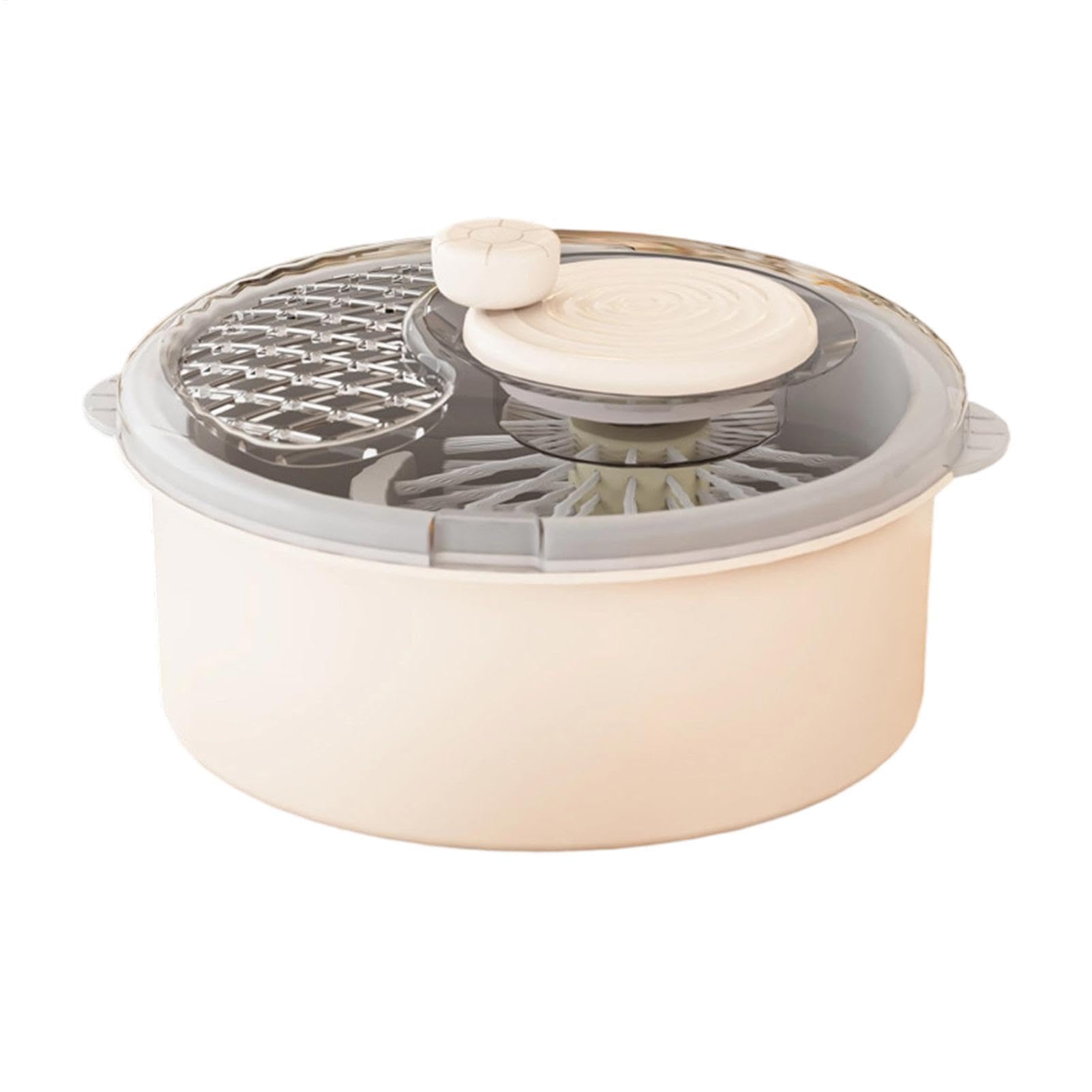 Gran centrifugadora de ensaladas Purificador multiusos, limpieza manual y