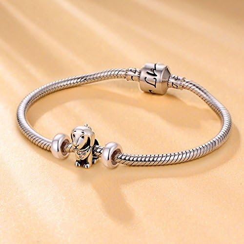 Pendentif Chien Pointer - Argent Sterling 925 - Fermoir Mousqueton - Cadeau Animalier