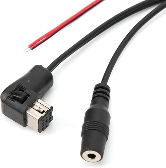 Aramox Bluetooth AUX Adaptörü, AUX Kablolu Araba Stereo Mikrofon Bluetooth 5.0 Radyo için Değiştirme IP-BUS