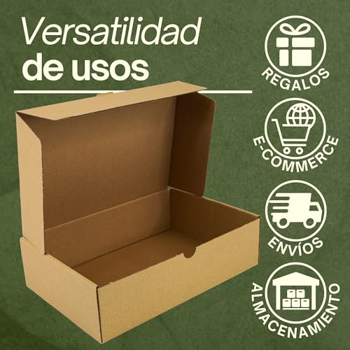 Miniatura 2 de Cajas Carton Pequeñas Para Envios 20pcs Caja Cartón Regalo Cajas Para Envios De Paquetes Embalaje Para Envíos Packing Boxes Cajas De Carton Para Mudanzas Cardboard Boxes 25x16x7cm