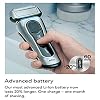 Braun Series 8 8330s Next Generation, Electric Shaver for Men, Rechargeable and Cordless Razor, Silver, Fabric Travel Case, Wet and Dry, Foil Shaver