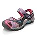 Clorts Women's Outdoor Hiking Athletic Sports Lightweight Amphibious Sandal SD202