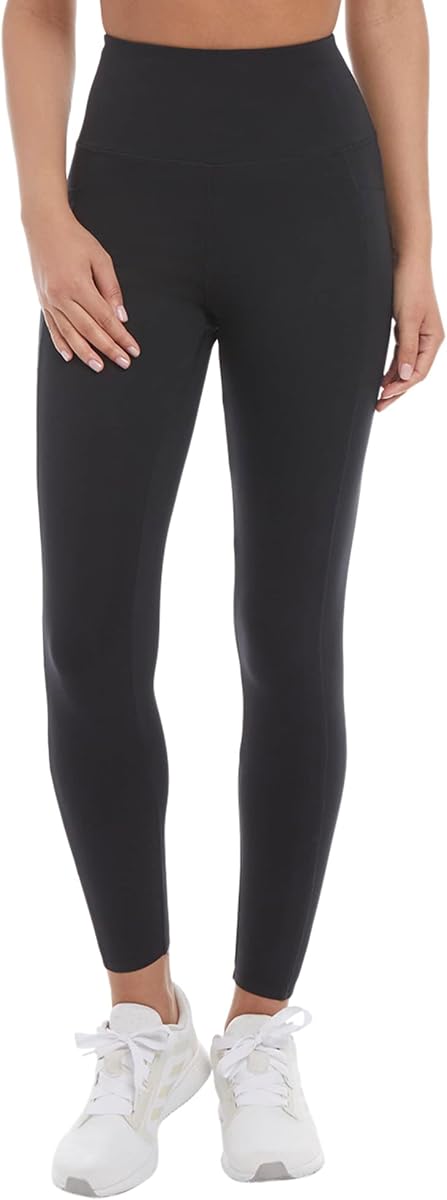 Danskin Women's High Rise Contour Bonded Ankle Leggings