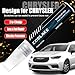 COSLAKE Car Touch Up Paint(Granite Crystal Metallic(PAU/LAU)) for Chrysler, Car Paint Scratch Repair Kit, Quick & Easy Solution to Repair, 2 in 1 Scratch Remover Pen with 2PCS Disposable Micro Applicators