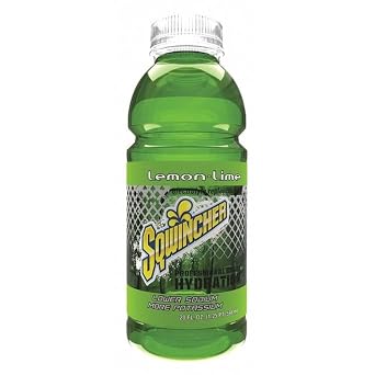 Sqwincher Sports Drink, Regular, 20 oz ready to drink, Lemon-Line, PK24 159030538-1 Each