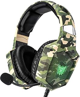 RUNMUS Gaming Headset for PS4, Xbox One, PC Headset w/Surround Sound, Noise Canceling