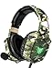 RUNMUS Gaming Headset for PS4, Xbox One, PC Headset w/Surround Sound, Noise Canceling Over Ear Headphones with Mic & LED Light, Compatible with PS4, Xbox One, Nintendo Switch, PC, PS3, Mac, Laptop