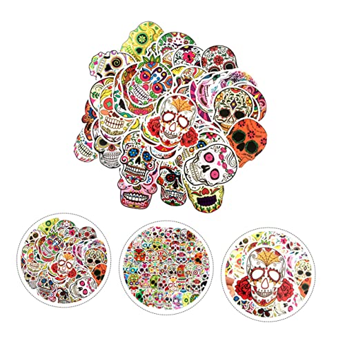 Pegatinas de Terror para Moto y Maletas: Decoración de Halloween Impermeable 4